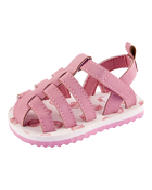 Baby Fisherman Sandals - Pink, image 6 of 7 slides