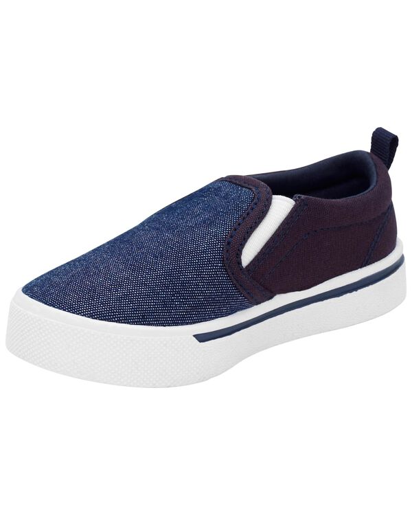 Toddler Two-Toned Slip-On Shoes