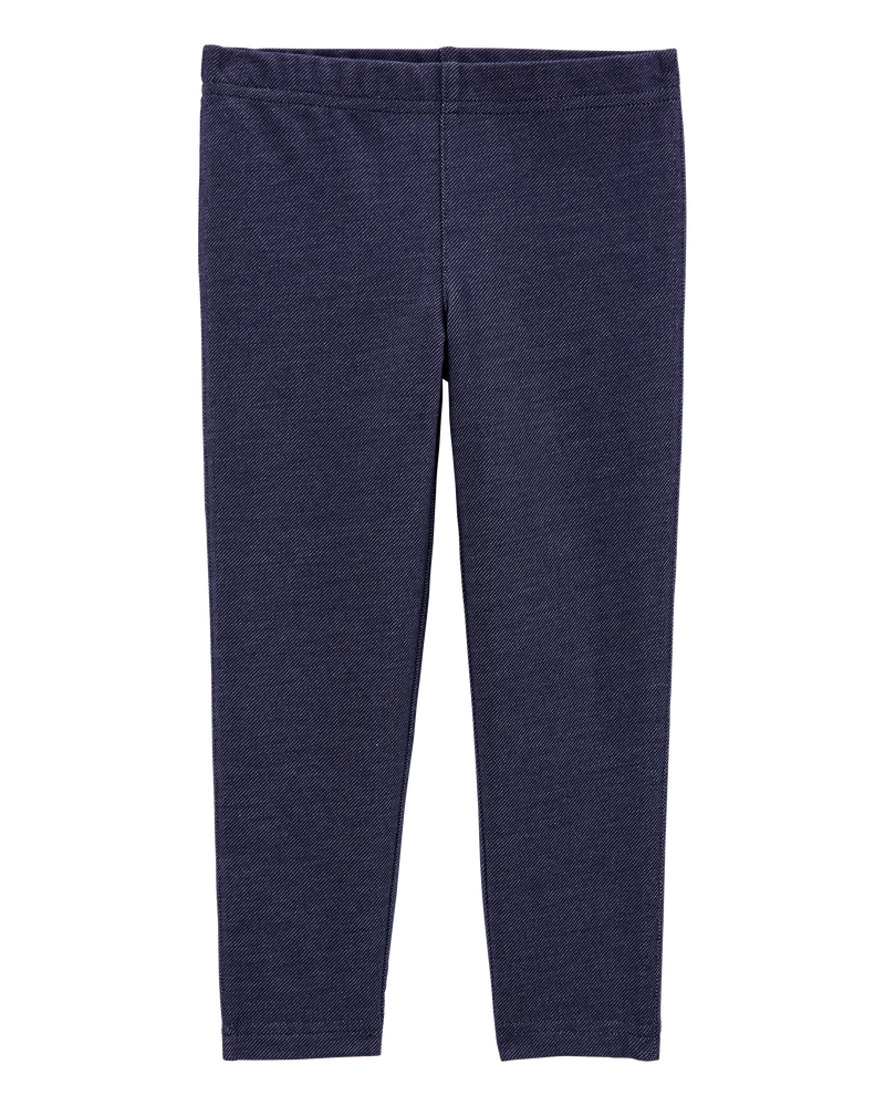 Baby Knit Denim Leggings, image 1 of 1 slides