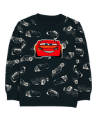 Toddler Cars Pullover - Black, image 1 of 2 slides