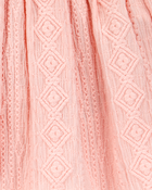 Baby Crochet Pull-On Skort - Pink, image 4 of 5 slides