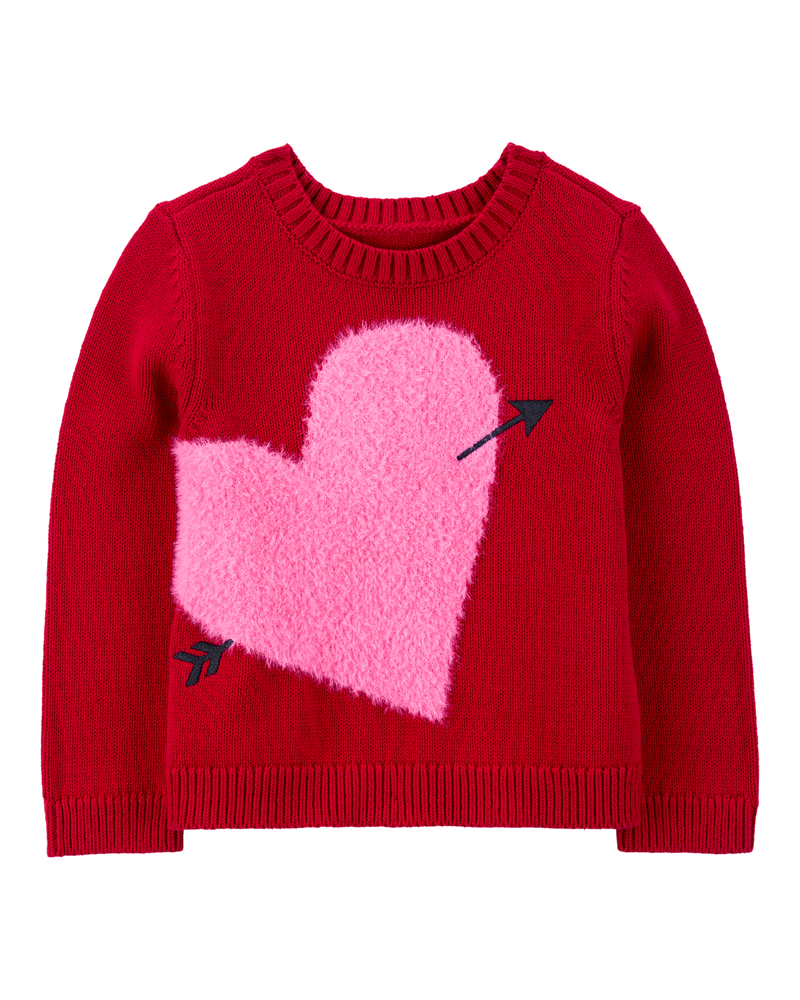 Baby Valentine's Day Heart Sweater - Red
, image 1 of 3 slides