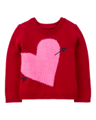 Baby Valentine's Day Heart Sweater - Red
, image 1 of 3 slides