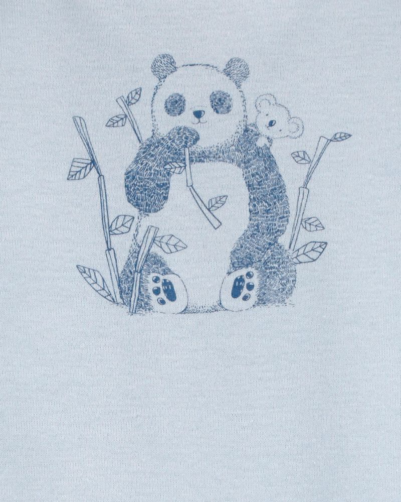 Baby 9-Piece Panda Print Bodysuits & Pants Set, image 5 of 8 slides