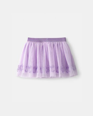 Toddler Girl Disney&copy; Rapunzel Glitter Tulle Skort - Purple, 