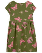 Toddler Floral Jersey Dress, image 2 of 4 slides