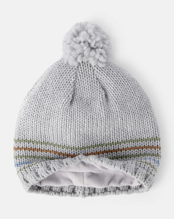 Boys Winter Hat - Grey, 