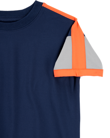 Toddler Active Raglan Tee - Navy, 