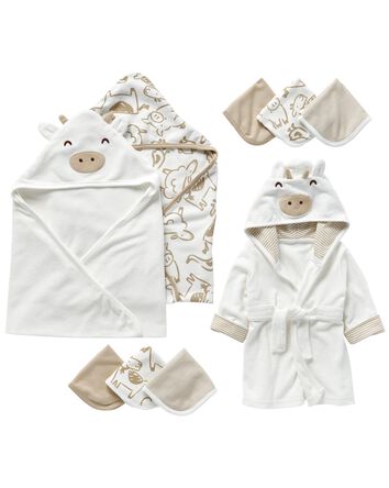 Baby 9-Piece Bath Bundle, 