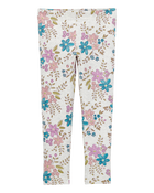 Toddler Girl Floral Stretch Leggings - Floral, image 4 of 7 slides