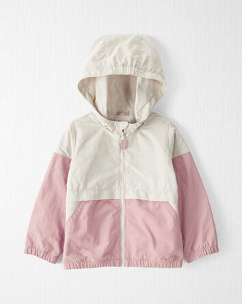 Toddler Colorblock Windbreaker Made with Recycled Materials, 