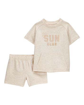 Baby Boho Chic Sun Club 2-Piece Outfit Set, 