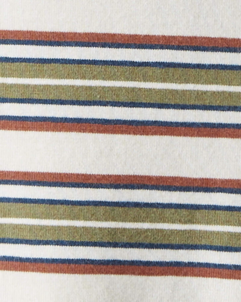 Baby 3-Pack Organic Cotton T-Shirts in Stripes, image 4 of 5 slides