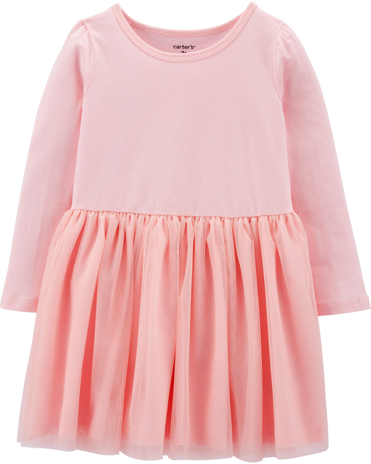 Pink Baby Tutu Jersey Dress