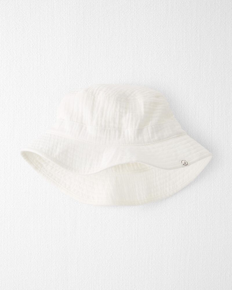 Toddler Organic Cotton Gauze Hat, image 1 of 2 slides