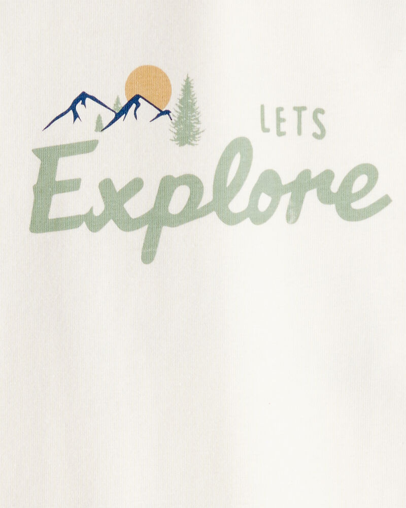 Kid Organic Cotton Let's Explore Long-Sleeve Tee, image 4 of 6 slides