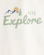 Kid Organic Cotton Let's Explore Long-Sleeve Tee, image 4 of 6 slides