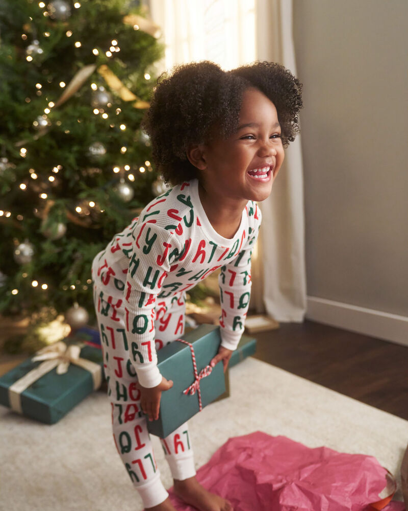 Toddler 4-Piece Christmas 100% Snug Fit Cotton Pajamas, image 6 of 6 slides
