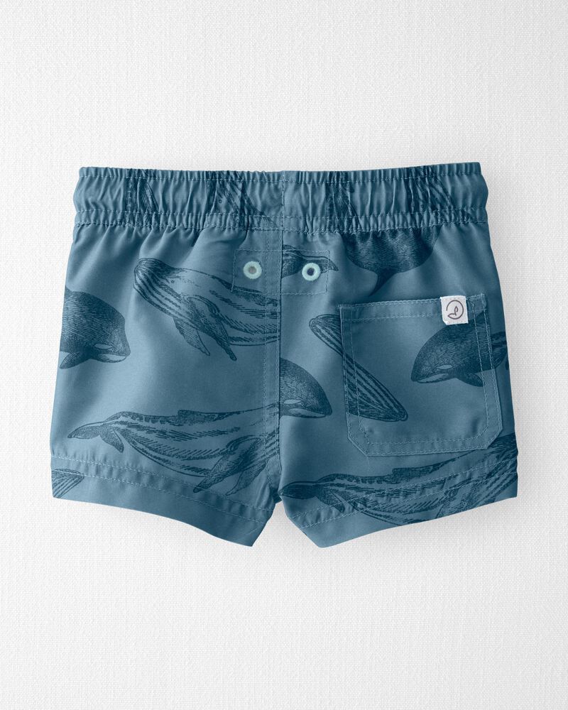 Baby Recycled Whale Swim Trunks, image 2 of 4 slides