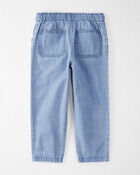 Toddler Organic Cotton Chambray Pull-On Pants
, image 3 of 5 slides