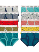 Multi - 10-Pack Cotton Briefs Underwear