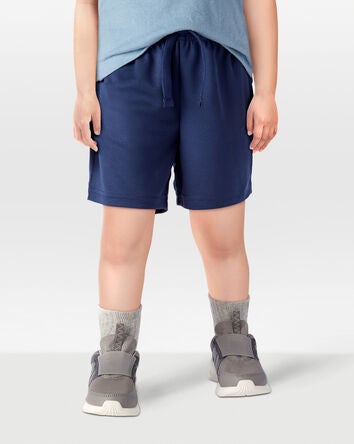 Toddler Active Mesh Shorts - Navy, 