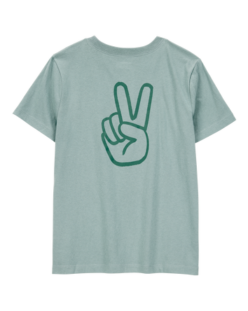Kid My Bad Short-Sleeve Graphic Tee - Green, 