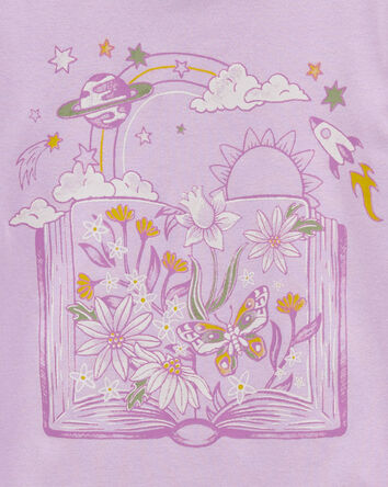 Kid 4-Piece Floral Pajamas Set, 