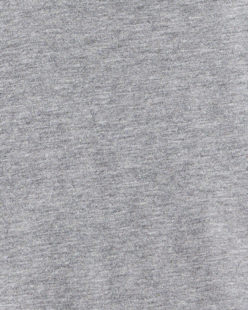 Boys Long-Sleeve Henley - Grey, image 2 of 3 slides