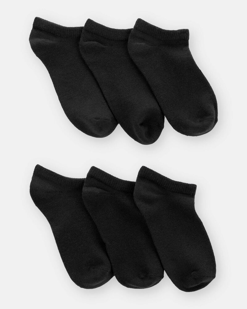 Kid 6-Pack No Show Socks, image 2 of 3 slides
