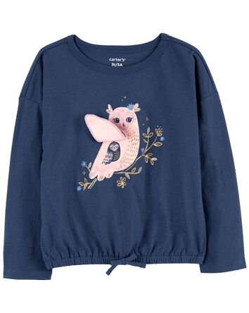 Toddler Owl Graphic Tee, 