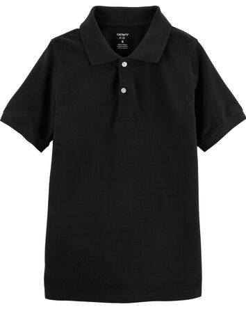 Kid Piqué Uniform Polo, 