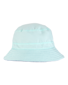 Toddler Reversible Solid Swim Bucket Hat - Blue, image 2 of 3 slides