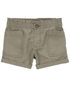 Toddler PaperBag Twill Shorts, image 1 of 3 slides
