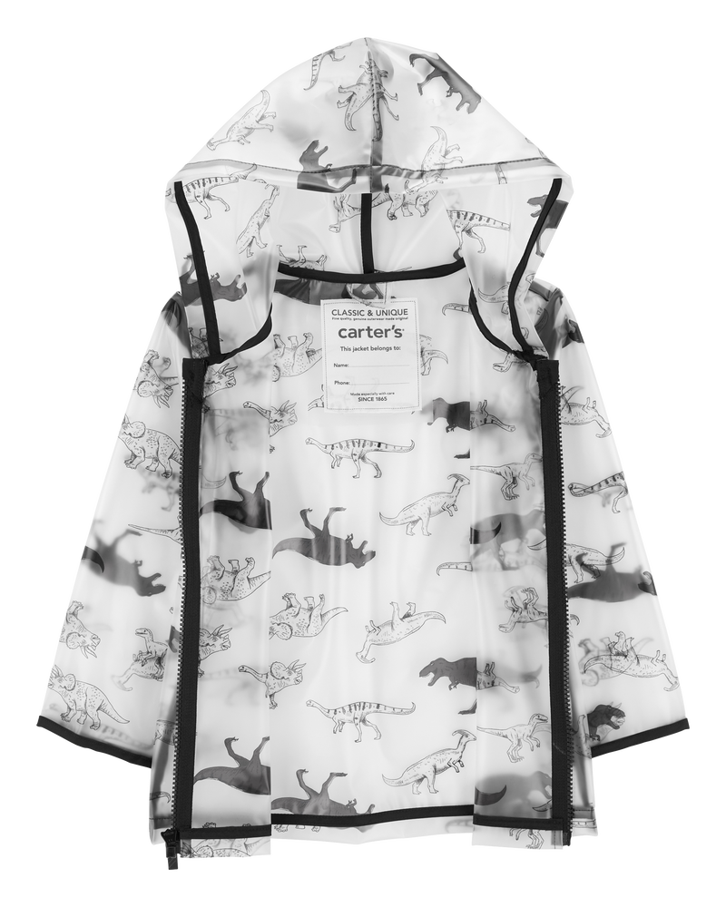 Baby Dinosaur Rain Jacket, image 2 of 3 slides