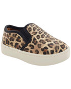 Toddler Leopard Slip-On Shoes, image 1 of 7 slides