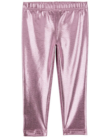 Baby Metallic Leggings, 