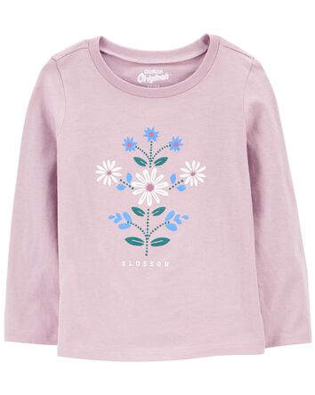 Toddler Blossom Jersey Graphic Tee, 