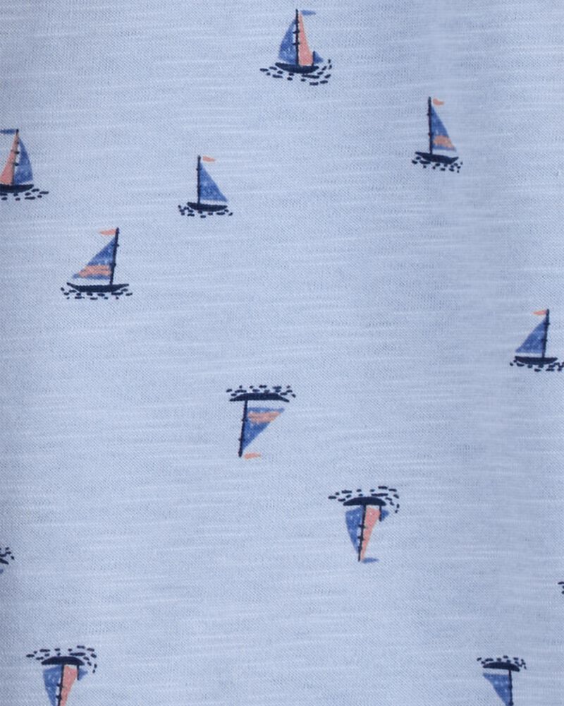 Baby 2-Pack Cotton Rompers, image 3 of 4 slides