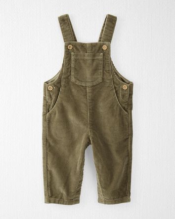 Baby Organic Cotton Corduroy Overalls, 