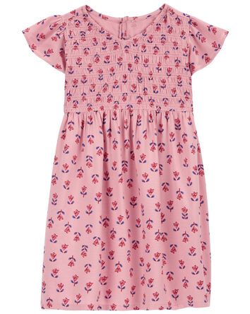 Toddler Floral LENZING™ ECOVERO™ Dress, 