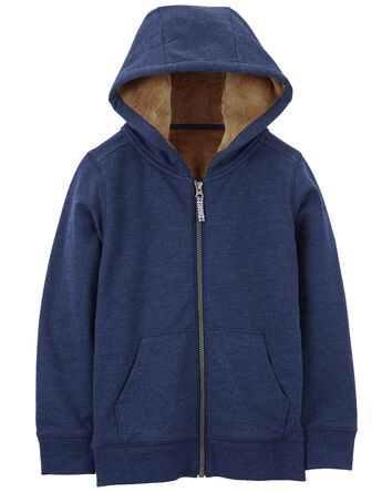 Kid Fuzzy-Lined Hoodie, 