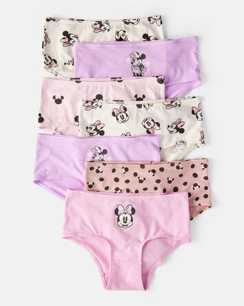 Girls 7-Pack Disney© Minnie Mouse Brief Underwear, 
