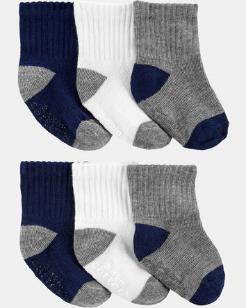 Baby 6-Pack Crew Socks, 