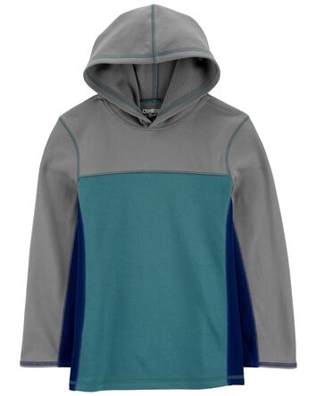 Kid Colorblock Hooded Pullover, 