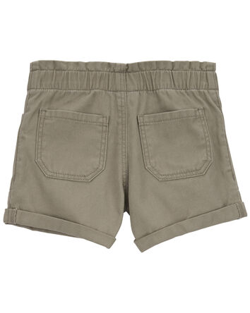 Baby PaperBag Twill Shorts, 