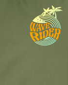 Kid Wave Short-Sleeve Rashguard, image 3 of 4 slides