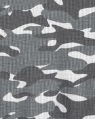 Kid Camo Print Pocket Henley, image 2 of 3 slides