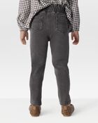 Toddler Pull-On Denim Pant - Black, image 3 of 7 slides