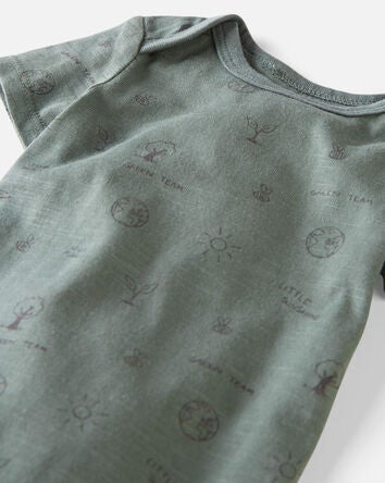 Baby 3-Pack Organic Cotton Rib Bodysuits
